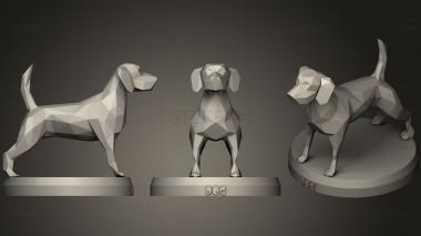 3D model Poly Dog (STL)